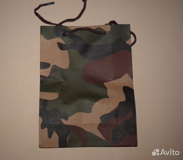 Крафт пакет камуфляж