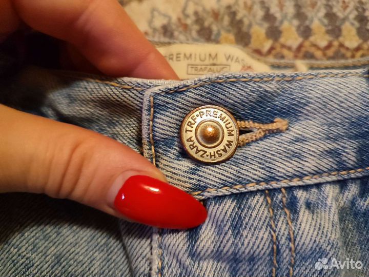 Джинсовые шорты zara из Европы