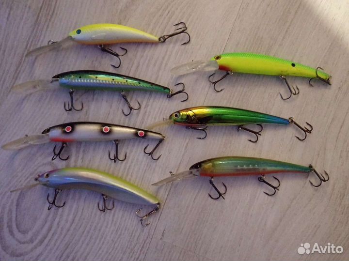 Воблеры для троллинга бу