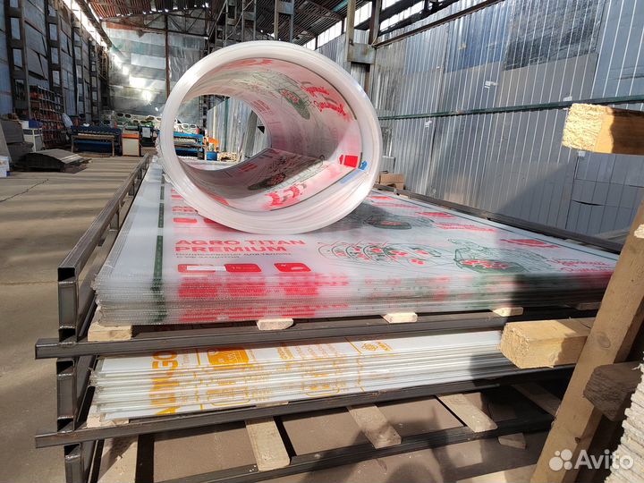 Сотовый поликарбонат 2100*6000*4мм