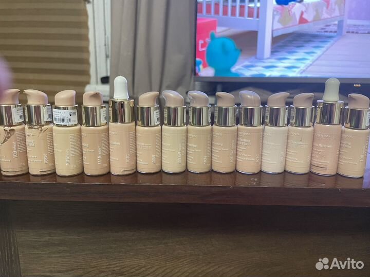 Крем тональный clarins everlasting youth fluid