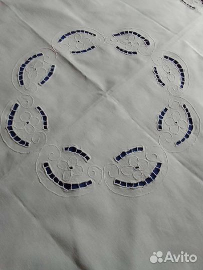 Скатерть чайная винтаж Европа ручная работа