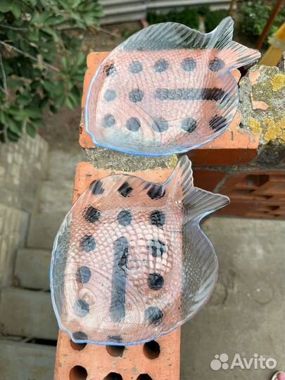 Блюдо в виде рыбы 2 штуки