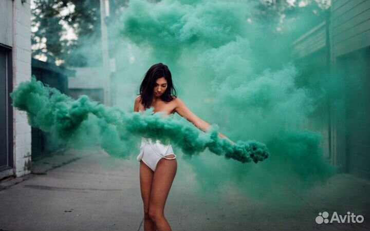 Цветной дым 60 сек