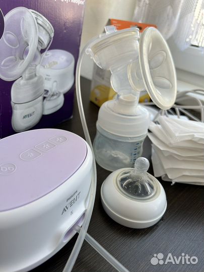 Молокоотсос электрический philips avent