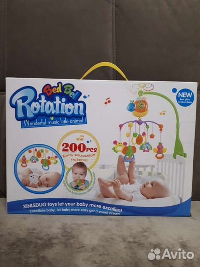 Мобиль музыкальный на кроватку