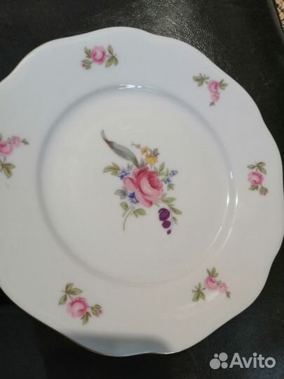 Тарелка мейсенский букет