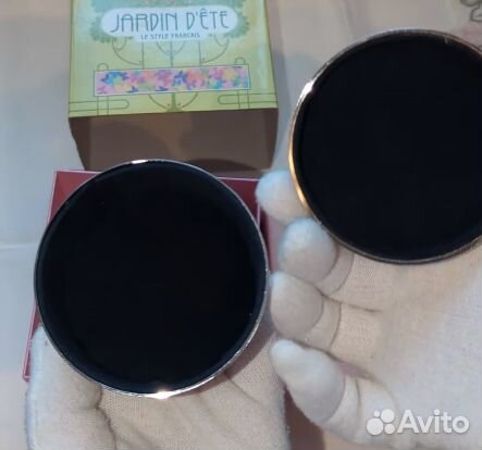 Шкатулка Jardin Dete J98-0418 сталь стразы Франция