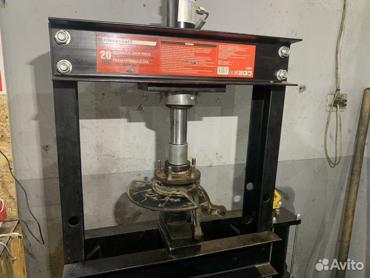 Аренда гидравлического пресса перепрессовка