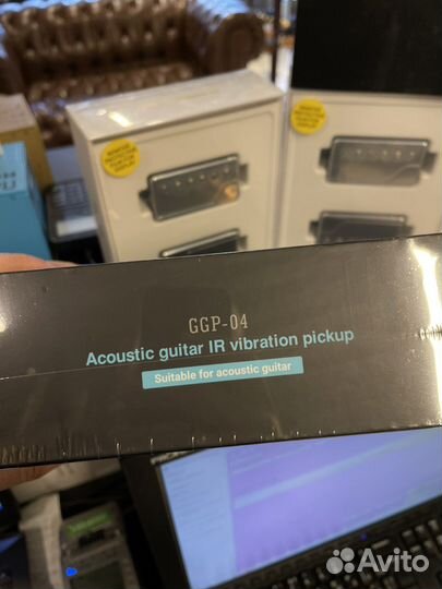 Guitto GGP-04 трансакустический звукосниматель