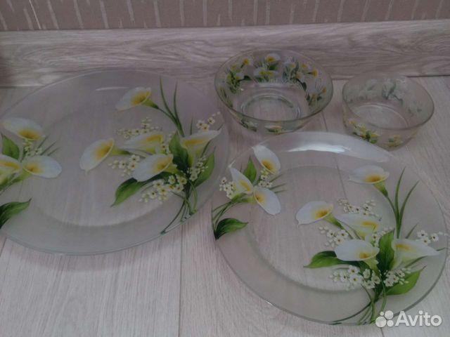 Набор столовой посуды новый