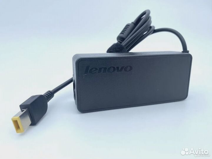 Блок питания для Lenovo 65W прямоугольный