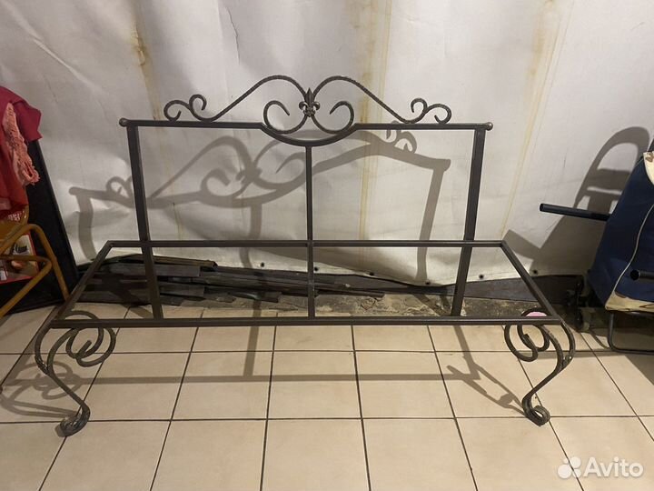 Лавочка садовая ручная работа