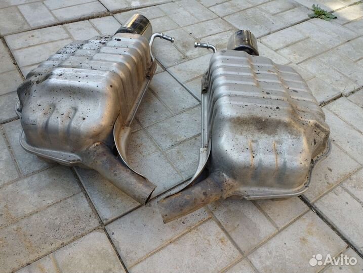 Банки +насадки 100мм audi a4 b6