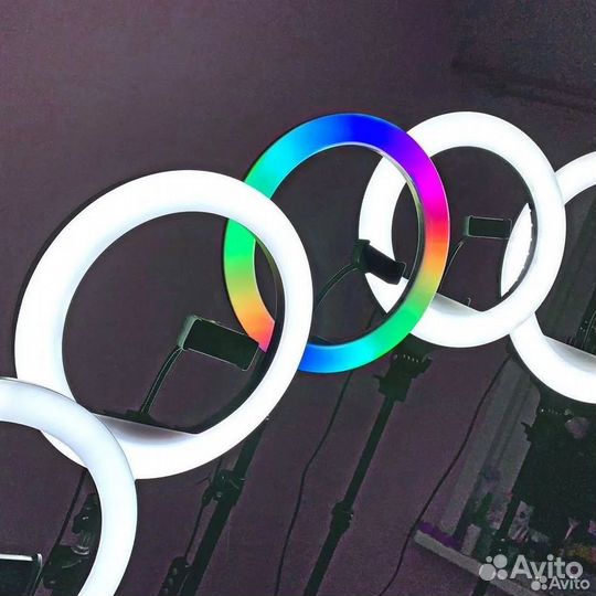 Кольцевые лампы, штативы гарантия