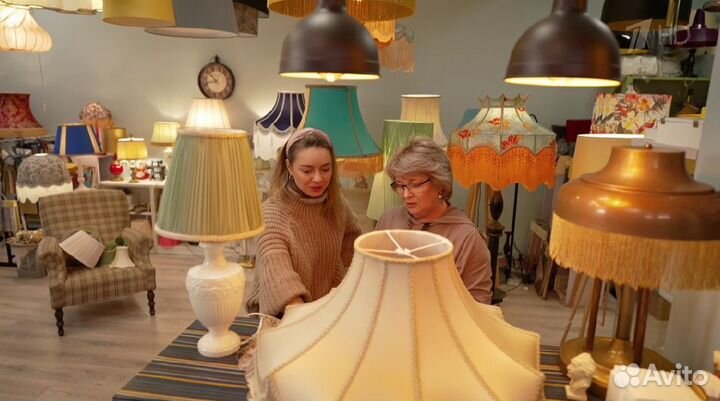 Перетяжка, ремонт, реставрация абажуров