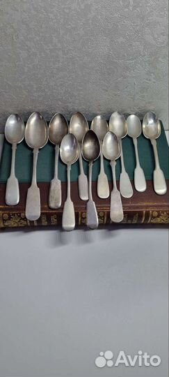 Серебряные ложки 84 пробы