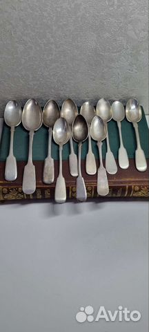 Серебряные ложки 84 пробы