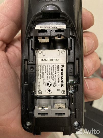 Радиотелефон Panasonic KX-TGA 6411RU