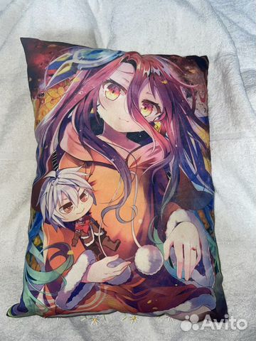 Аниме Подушка «Нет игры-нет жизни»