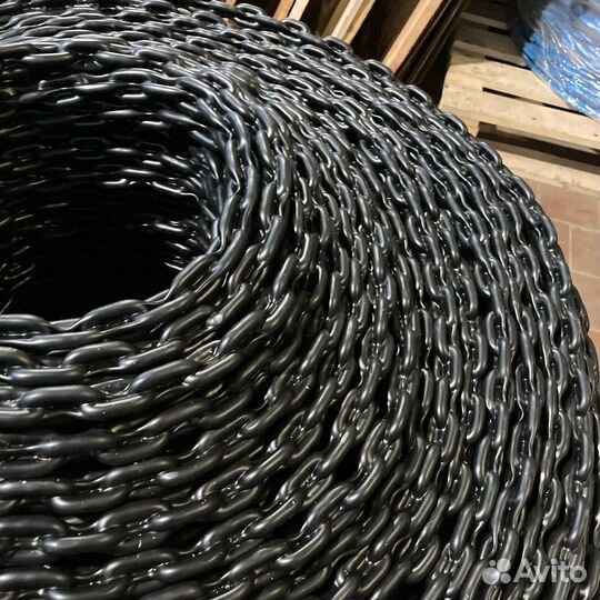 Лифтовые цепи в оплётке пвх обрезиненные