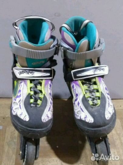 Коньки роликовые размер 37-39