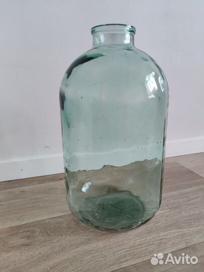 Банка 10 литров стеклянная