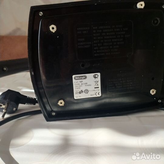 Кофеварка рожковая delonghi ec155 черная