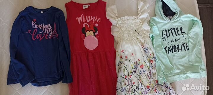Вещи пакетом на девочку 122-128