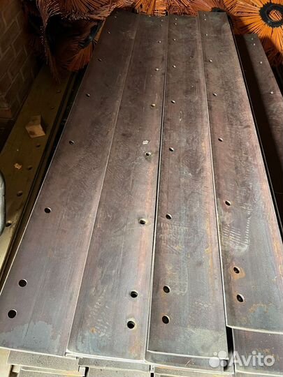 Нож среднего отвала 1820х180х12пл ст65Г