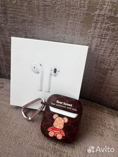 Беспроводные наушники apple airpods 2