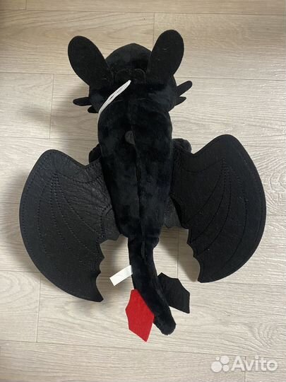 Мягкая игрушка дракон беззубик ночная фурия
