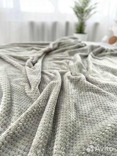 Пледы покрывало новые пушистые