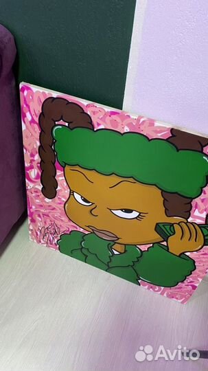 Картина граффити