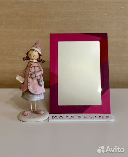 Зеркало косметич. настольное раскладное Maybelline