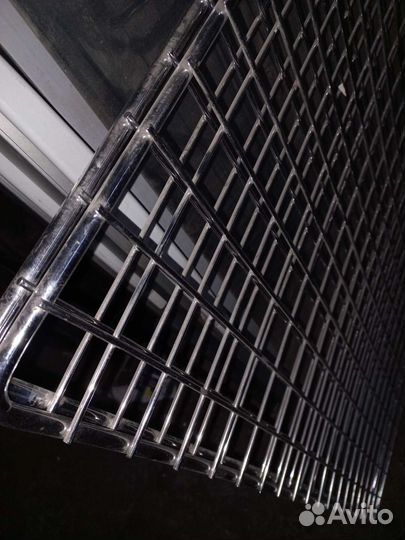 Хромированая решотка сетка