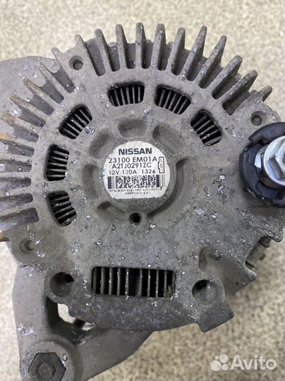 Генератор Nissan Tiida C11