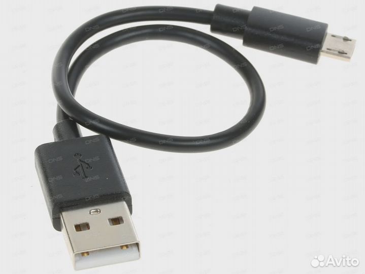 Кабель dexp micro USB - USB 0.2 м 3000 мА