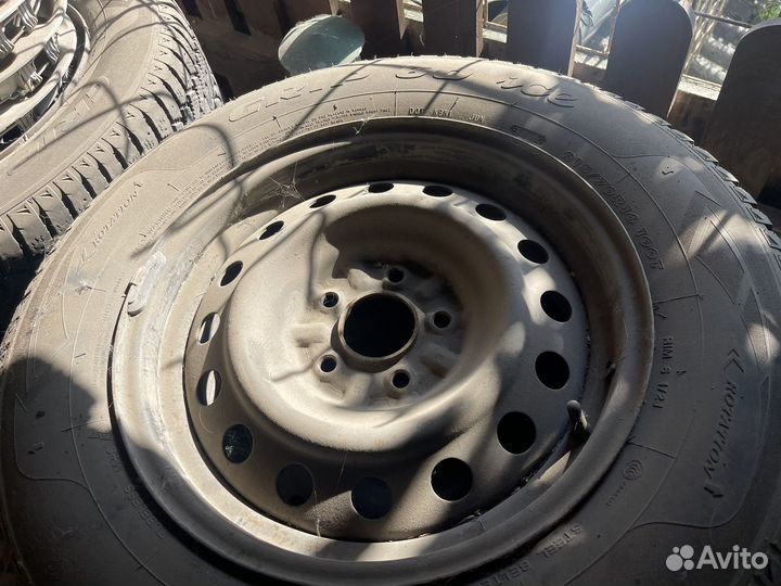 Зимняя резина на штампах