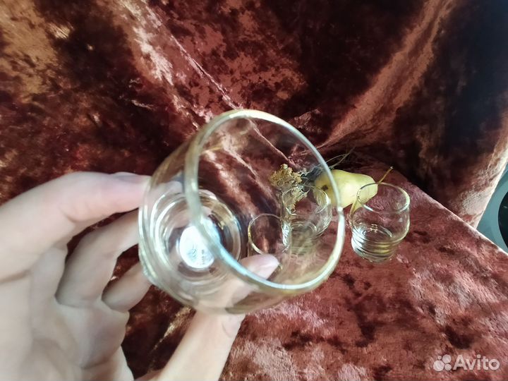 Стопка СССР цветное стекло