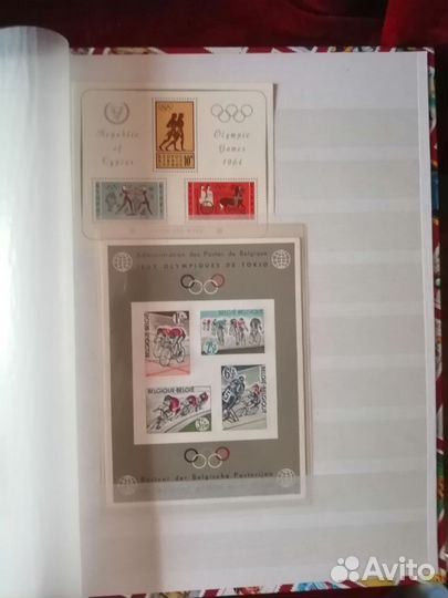Коллекция ои 1964 чистые, с альбомом