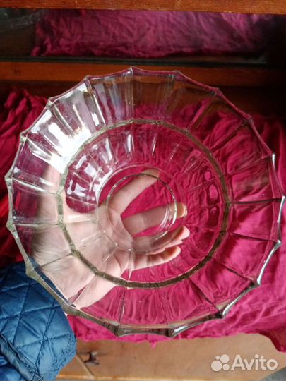 Ваза для фруктов. Большой салатник СССР