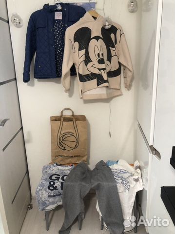 Пакет вещей девочке 9-10 лет за все 1500