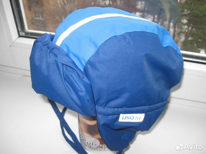 Шапка Lassie зима и шарф на 4-5лет