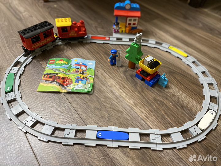 Lego Duplo Поезд на паровой тяге 10874