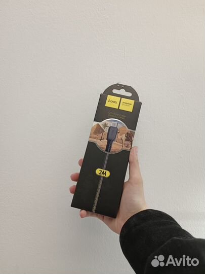 Кабель USB - microusb Hoco X20 (3м) Черный