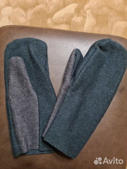 Рукавицы суконные шерстяные