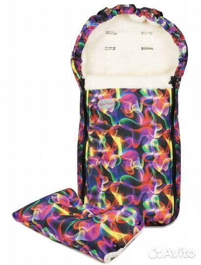 Зимний конверт в коляску