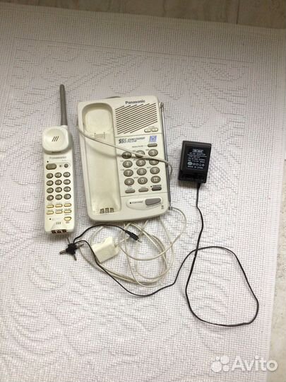 Радиотелефон (раритет) из хх века panasonic