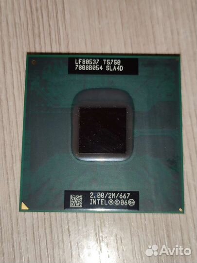 Процессор Intel Core 2 Duo T5750 2.00Ghz